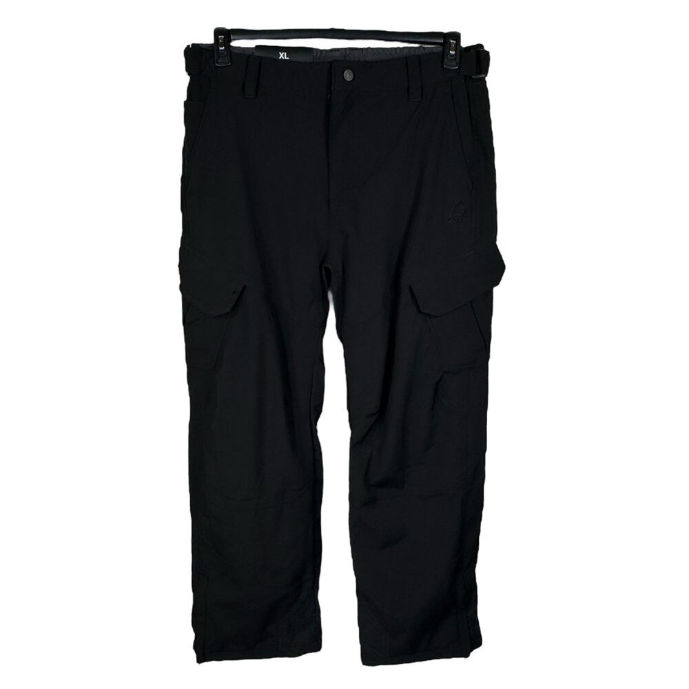 Gerry Mens X-Large Snowboarding Ski Pants Insulated Lined Cargo Pockets Gaiters